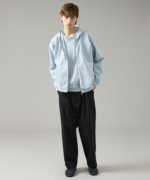 ABAHOUSE / アバハウス Tシャツ | 【スウェットライク】フェード ポンチ クルーネック プルオーバー【予約】 | 詳細11