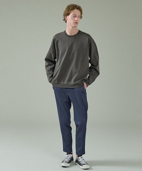 ABAHOUSE / アバハウス Tシャツ | 【スウェットライク】フェード ポンチ クルーネック プルオーバー【予約】 | 詳細20