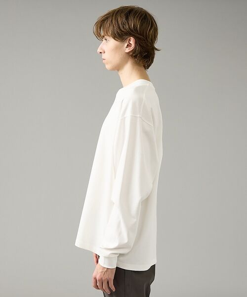 ABAHOUSE / アバハウス Tシャツ | コットンポンチ モダンフィット ロンT / オーバーサイズ【予約】 | 詳細3