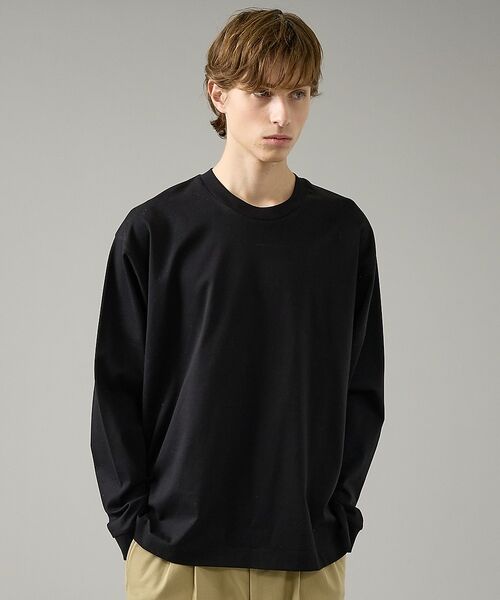 ABAHOUSE / アバハウス Tシャツ | コットンポンチ モダンフィット ロンT / オーバーサイズ【予約】 | 詳細13