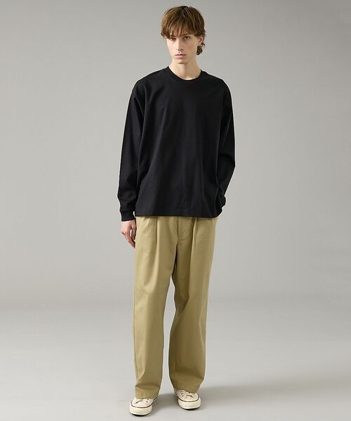 ABAHOUSE / アバハウス Tシャツ | コットンポンチ モダンフィット ロンT / オーバーサイズ【予約】 | 詳細14