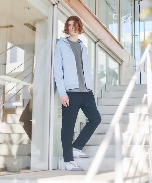 ABAHOUSE / アバハウス Tシャツ | コットンポンチ モダンフィット ボーダーロンT / オーバーサイズ | 詳細9