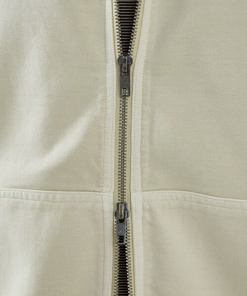 ABAHOUSE / アバハウス パーカー | 【スウェットライク】フェード ポンチ　ダブルZIPパーカー【予約】 | 詳細8