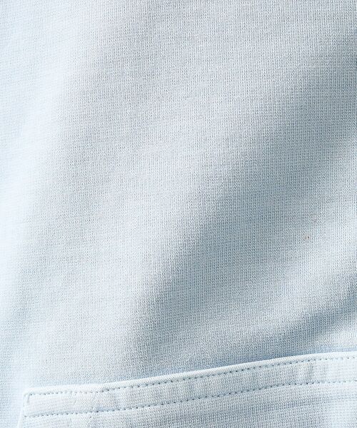 ABAHOUSE / アバハウス パーカー | 【スウェットライク】フェード ポンチ　ダブルZIPパーカー【予約】 | 詳細12