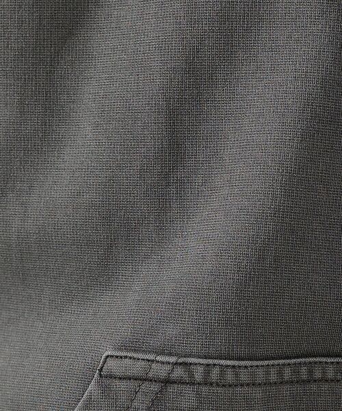 ABAHOUSE / アバハウス パーカー | 【スウェットライク】フェード ポンチ　ダブルZIPパーカー【予約】 | 詳細22