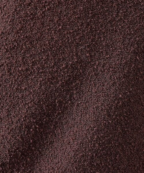 ABAHOUSE / アバハウス ブルゾン | コットンブークレー ダブルZIP ニットブルゾン / クルーカーディガン【予約】 | 詳細5