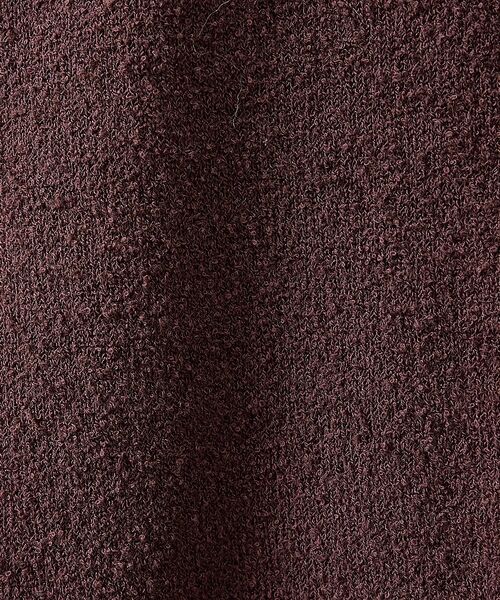 ABAHOUSE / アバハウス ニット・セーター | コットンブークレー クルーネックニット【予約】 | 詳細1