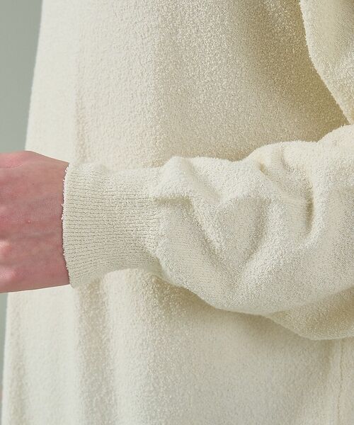 ABAHOUSE / アバハウス ニット・セーター | コットンブークレー クルーネックニット【予約】 | 詳細10