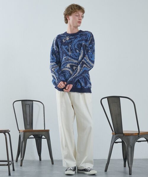 ABAHOUSE / アバハウス パンツ | 2タック チノワイドパンツ / イージーパンツ【追加生産】 | 詳細17