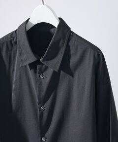 ABAHOUSE / アバハウス シャツ・ブラウス | ストレッチコットン レギュラーカラー リラックスシャツ / オーバーサイズ【予約