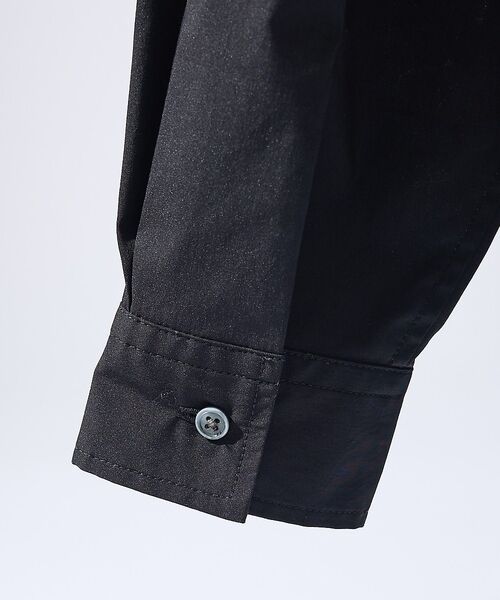 ABAHOUSE / アバハウス シャツ・ブラウス | ストレッチコットン レギュラーカラー リラックスシャツ / オーバーサイズ【予約 | 詳細7