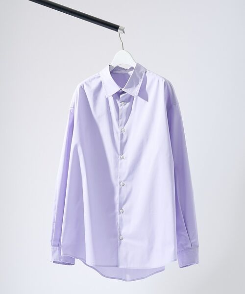 ABAHOUSE / アバハウス シャツ・ブラウス | ストレッチコットン レギュラーカラー リラックスシャツ / オーバーサイズ【予約（その他1）