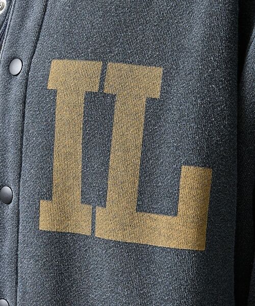 ABAHOUSE / アバハウス カーディガン・ボレロ | 別注【REMI RELIEF / レミレリーフ】ノンストレス起毛裏毛 スタジアム | 詳細11