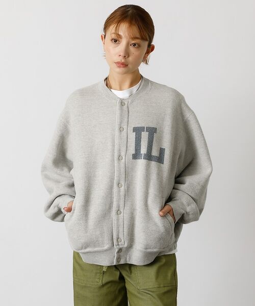 ABAHOUSE / アバハウス カーディガン・ボレロ | 別注【REMI RELIEF / レミレリーフ】ノンストレス起毛裏毛 スタジアム | 詳細25