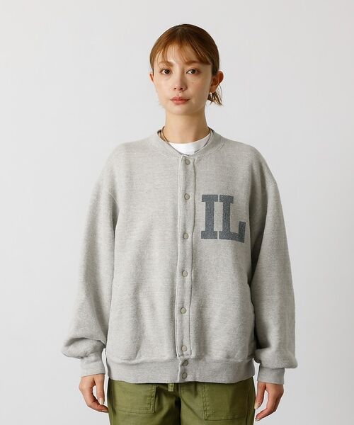 ABAHOUSE / アバハウス カーディガン・ボレロ | 別注【REMI RELIEF / レミレリーフ】ノンストレス起毛裏毛 スタジアム | 詳細27