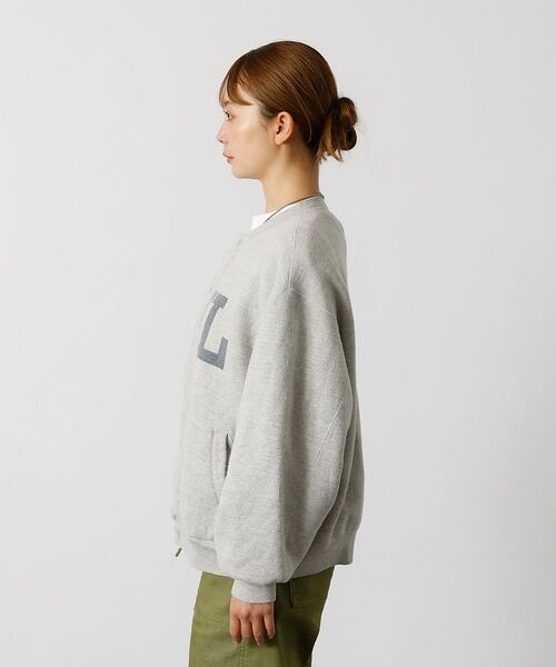 ABAHOUSE / アバハウス カーディガン・ボレロ | 別注【REMI RELIEF / レミレリーフ】ノンストレス起毛裏毛 スタジアム | 詳細28