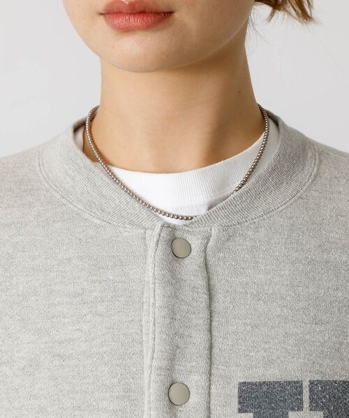 ABAHOUSE / アバハウス カーディガン・ボレロ | 別注【REMI RELIEF / レミレリーフ】ノンストレス起毛裏毛 スタジアム | 詳細30