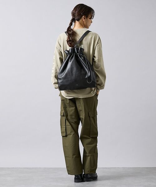 ABAHOUSE / アバハウス ショルダーバッグ | 【YArKA/ヤーカ】drawstring shoulder & backpac | 詳細2