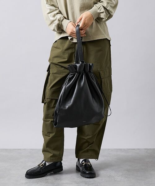 ABAHOUSE / アバハウス ショルダーバッグ | 【YArKA/ヤーカ】drawstring shoulder & backpac | 詳細3
