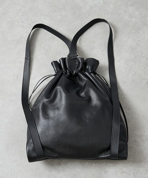 ABAHOUSE / アバハウス ショルダーバッグ | 【YArKA/ヤーカ】drawstring shoulder & backpac | 詳細5