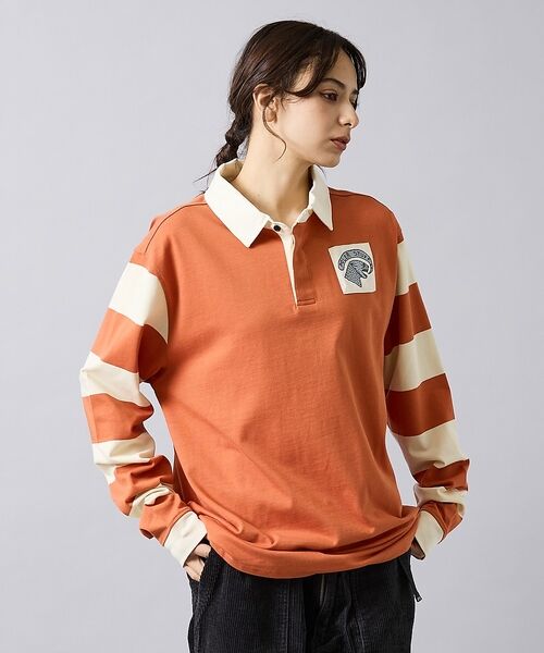 ABAHOUSE / アバハウス シャツ・ブラウス | 【POLER/ポーラー】COLWOOD RUGBY/ラガーシャツ/ユニセックス【 | 詳細1