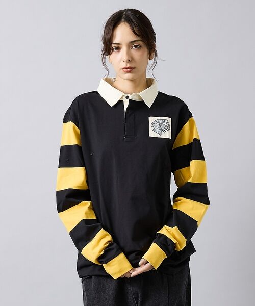 ABAHOUSE / アバハウス シャツ・ブラウス | 【POLER/ポーラー】COLWOOD RUGBY/ラガーシャツ/ユニセックス【 | 詳細11