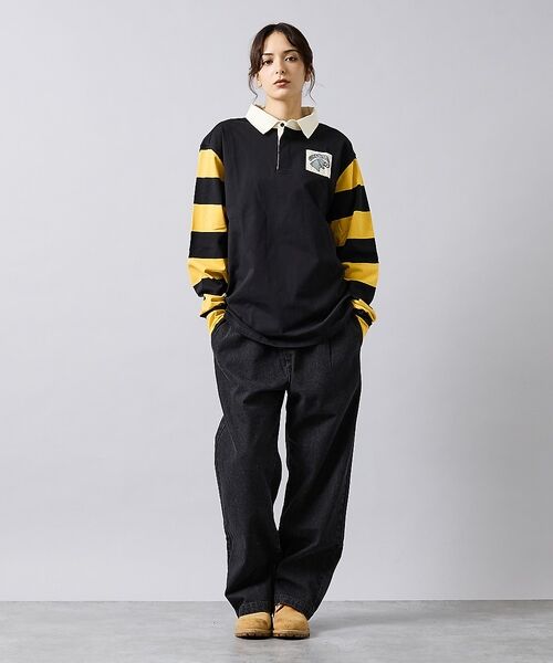 ABAHOUSE / アバハウス シャツ・ブラウス | 【POLER/ポーラー】COLWOOD RUGBY/ラガーシャツ/ユニセックス【 | 詳細14