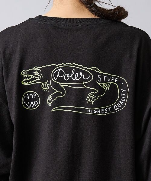 ABAHOUSE / アバハウス Tシャツ | 【POLER/ポーラー】GATOR LONG SLEEVE T-SHIRTS/ロ | 詳細6