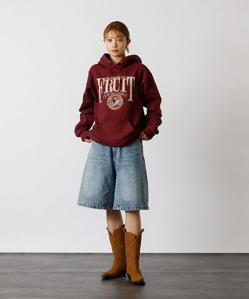 ABAHOUSE / アバハウス パーカー | 【FRUIT OF THE LOOM】PRINT HOOD8/プリントフーディー | 詳細12