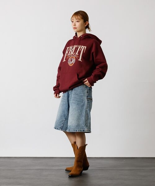 ABAHOUSE / アバハウス パーカー | 【FRUIT OF THE LOOM】PRINT HOOD8/プリントフーディー | 詳細13