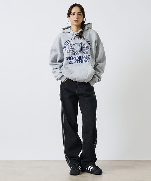 ABAHOUSE / アバハウス パーカー | 【MOANDMO （モーアンドモー）× FRUIT OF THE LOOM（フル | 詳細1