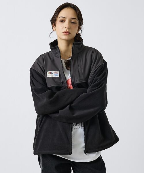 ABAHOUSE / アバハウス ブルゾン | 【FRUIT OF THE LOOM / フルーツオブザルーム】 COZY SO（ブラック）