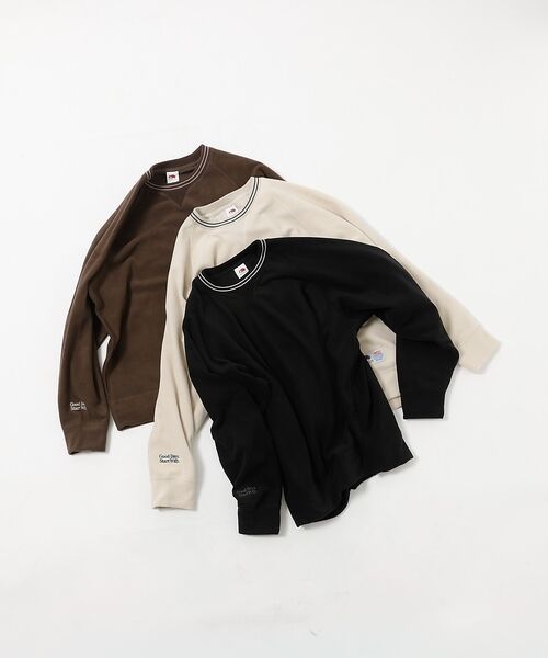 ABAHOUSE / アバハウス スウェット | 【FRUIT OF THE LOOM（フルーツオブザルーム）】COZY SOFT | 詳細1