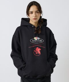 ABAHOUSE / アバハウス パーカー | 【FRUIT OF THE LOOM】FTL×EVA ロゴプリントフーディー /