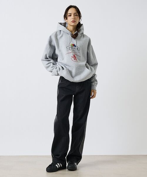 ABAHOUSE / アバハウス パーカー | 【FRUIT OF THE LOOM】FTL×EVA ロゴプリントフーディー / | 詳細7