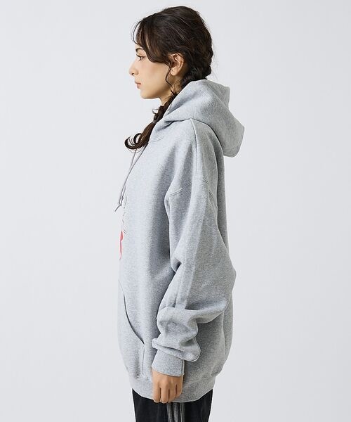 ABAHOUSE / アバハウス パーカー | 【FRUIT OF THE LOOM】FTL×EVA ロゴプリントフーディー / | 詳細9