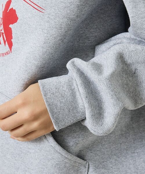 ABAHOUSE / アバハウス パーカー | 【FRUIT OF THE LOOM】FTL×EVA ロゴプリントフーディー / | 詳細12