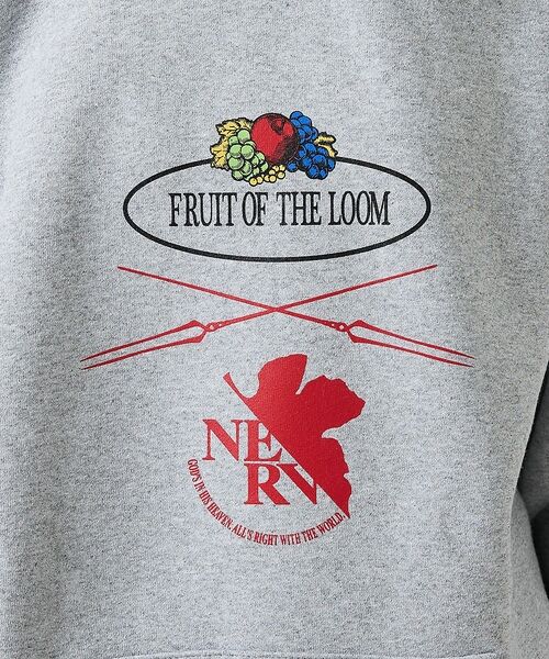 ABAHOUSE / アバハウス パーカー | 【FRUIT OF THE LOOM】FTL×EVA ロゴプリントフーディー / | 詳細14