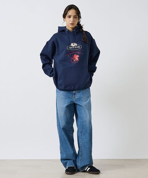 ABAHOUSE / アバハウス パーカー | 【FRUIT OF THE LOOM】FTL×EVA ロゴプリントフーディー / | 詳細15