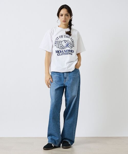 ABAHOUSE / アバハウス Tシャツ | 【MOANDMO CLOHING × FRUIT OF THE LOOM】限定コ | 詳細2