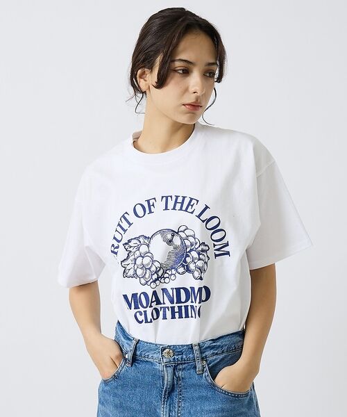 ABAHOUSE / アバハウス Tシャツ | 【MOANDMO CLOHING × FRUIT OF THE LOOM】限定コ | 詳細3