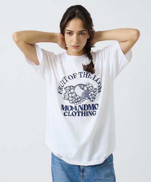 ABAHOUSE / アバハウス Tシャツ | 【MOANDMO CLOHING × FRUIT OF THE LOOM】限定コ | 詳細4