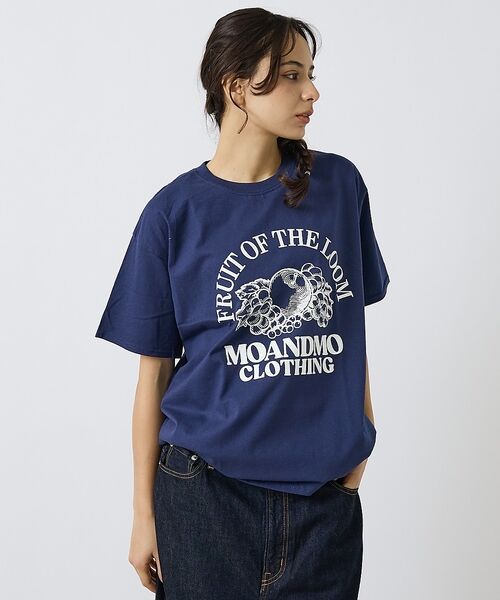 ABAHOUSE / アバハウス Tシャツ | 【MOANDMO CLOHING × FRUIT OF THE LOOM】限定コ | 詳細12