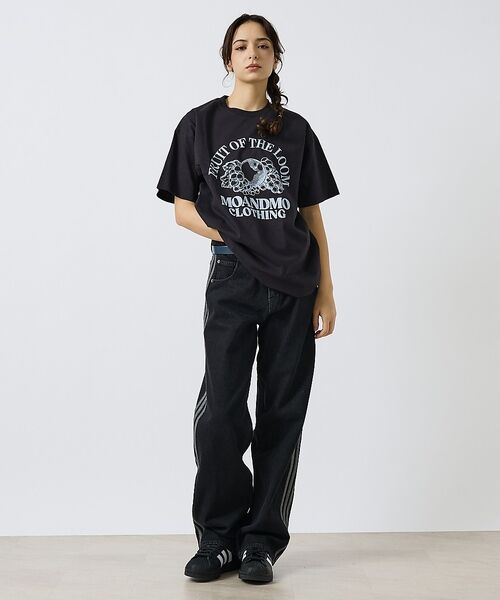 ABAHOUSE / アバハウス Tシャツ | 【MOANDMO CLOHING × FRUIT OF THE LOOM】限定コ | 詳細13