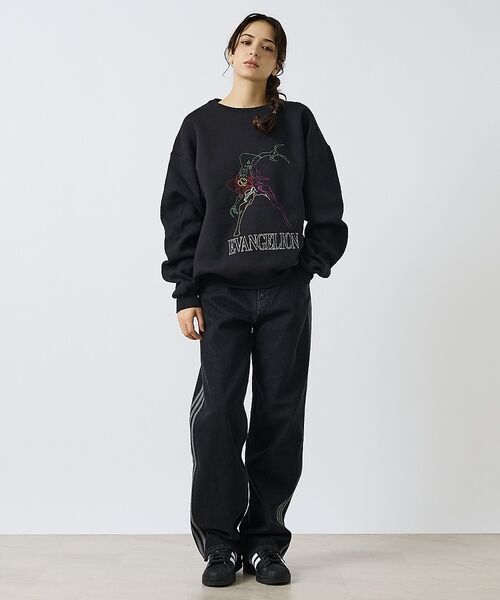 ABAHOUSE / アバハウス スウェット | 【EVANGELION x FRUIT OF THE LOOM】刺繍 クルーネッ | 詳細4