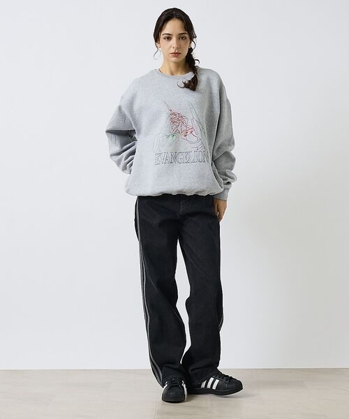 ABAHOUSE / アバハウス スウェット | 【EVANGELION x FRUIT OF THE LOOM】刺繍 クルーネッ | 詳細8