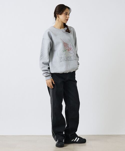 ABAHOUSE / アバハウス スウェット | 【EVANGELION x FRUIT OF THE LOOM】刺繍 クルーネッ | 詳細9