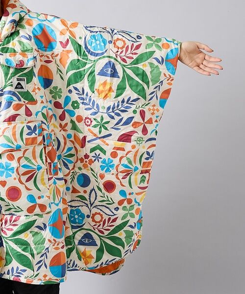 ABAHOUSE / アバハウス ブルゾン | 【POLER/ポーラー】REVERSIBLE PONCHO/アウトドア/ユニセッ | 詳細1