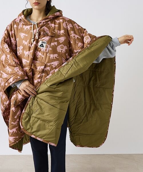 ABAHOUSE / アバハウス ブルゾン | 【POLER/ポーラー】REVERSIBLE PONCHO/アウトドア/ユニセッ | 詳細11