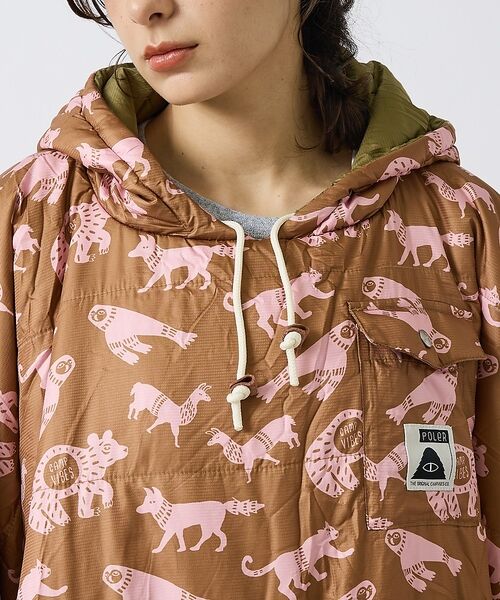 ABAHOUSE / アバハウス ブルゾン | 【POLER/ポーラー】REVERSIBLE PONCHO/アウトドア/ユニセッ | 詳細12